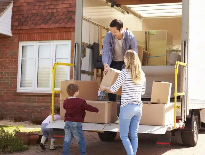 Kleine verhuizing
