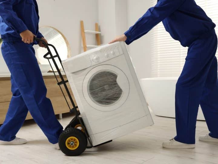 Wasmachine verhuizen
