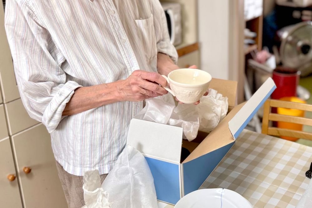 Gebruik voldoende beschermend materiaal